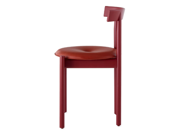 COMMA - Solid wood chair with integrated cushion by Herman Miller - view 3